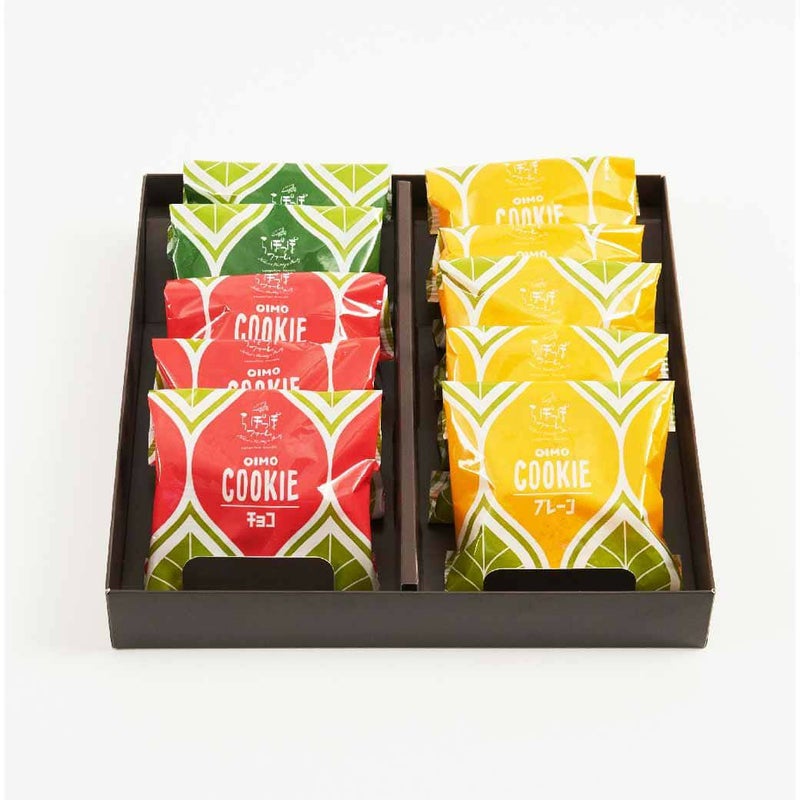 らぽっぽ おいもクッキー 3種セット プレーン チョコ 抹茶 詰め合わせ